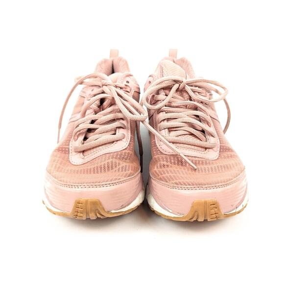 Reebok Light Pink Fit Frame Lace Up Athletic Running Sneakers Size 7.5 - Picture 3 of 8